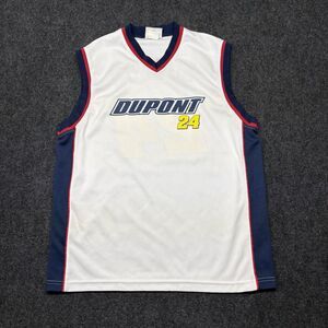 Vintage Winners Circle Jeff Gordon 24 DuPont NASCAR Basketball Jersey Mens M